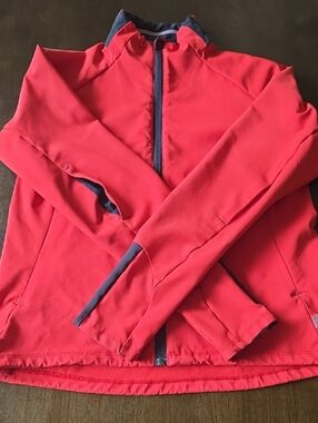 REI Red Full-Zip Active Jacket